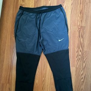 Running Nike joggers